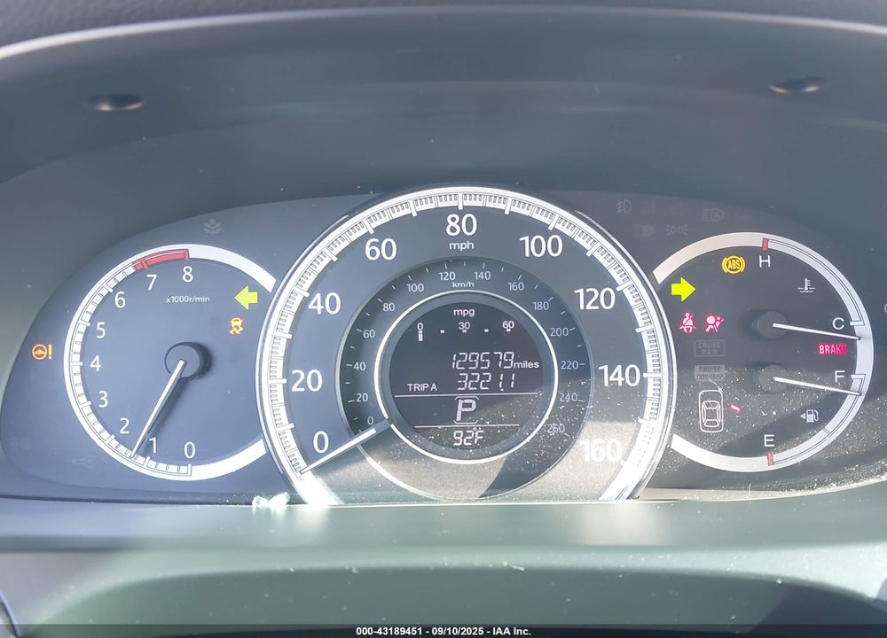 2013 HONDA ACCORD VIN: 1HGCR2F31DA108953