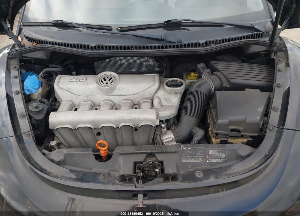 2008 VOLKSWAGEN NEW BEETLE BLACK TIE EDITION/TRIPLE WHITE VIN: 3VWFG31C88M526043