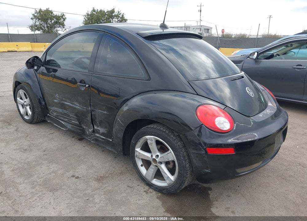 2008 VOLKSWAGEN NEW BEETLE BLACK TIE EDITION/TRIPLE WHITE VIN: 3VWFG31C88M526043