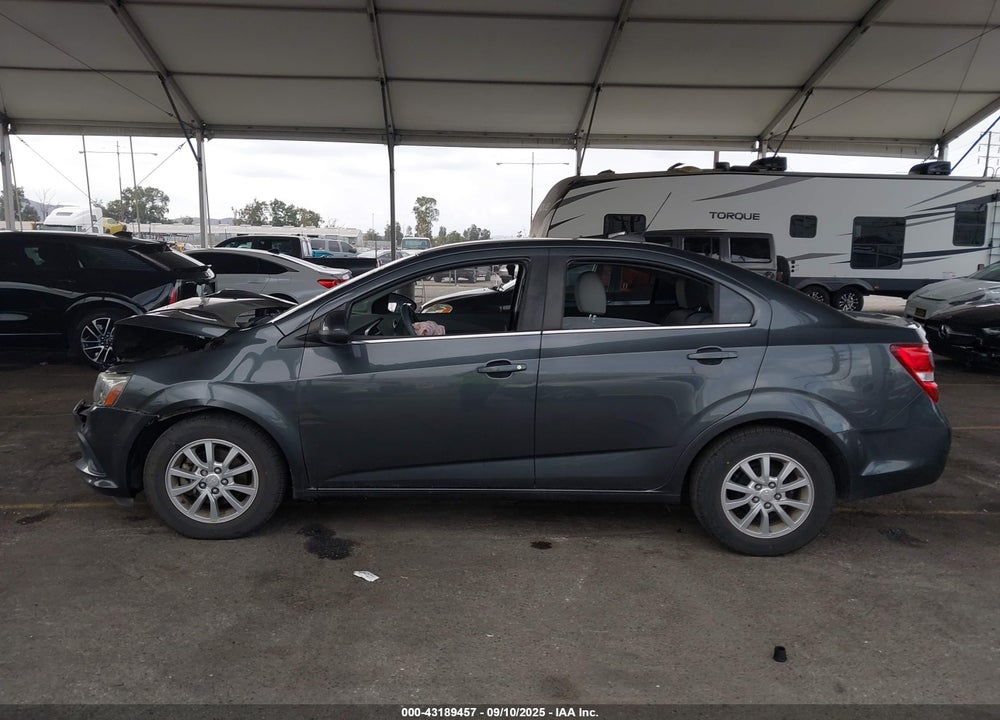 2018 CHEVROLET SONIC VIN: 1G1JD5SH2J4106168