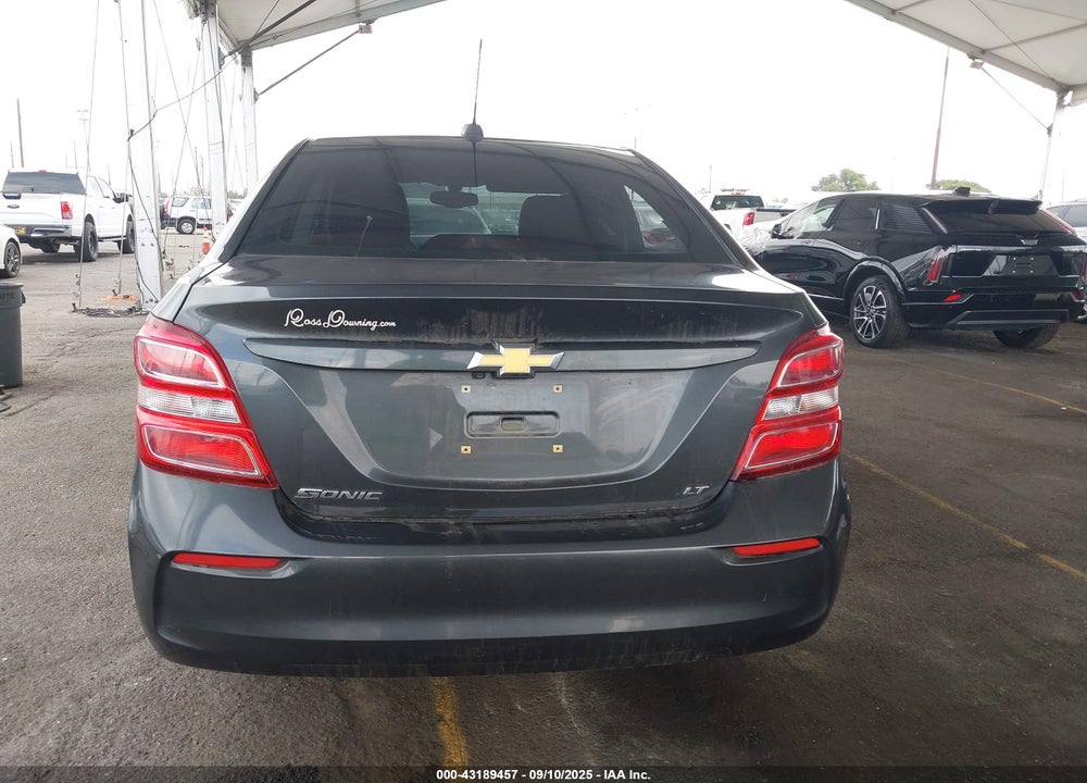 2018 CHEVROLET SONIC VIN: 1G1JD5SH2J4106168