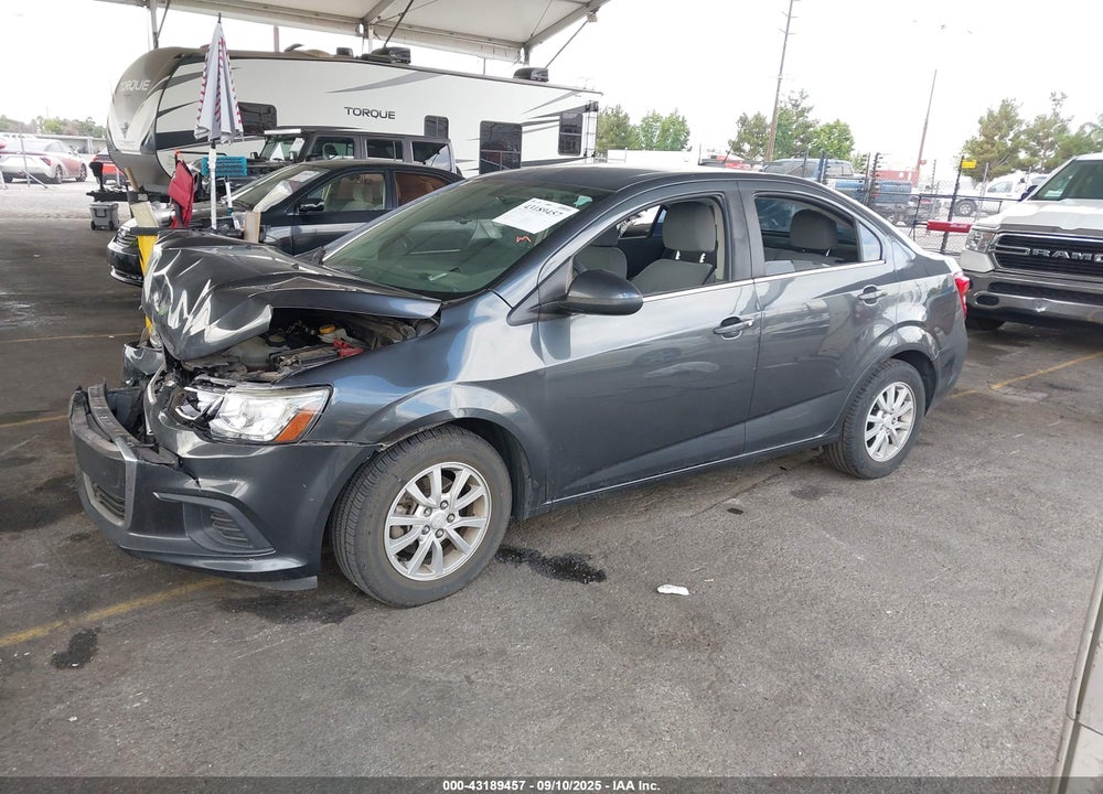 2018 CHEVROLET SONIC VIN: 1G1JD5SH2J4106168