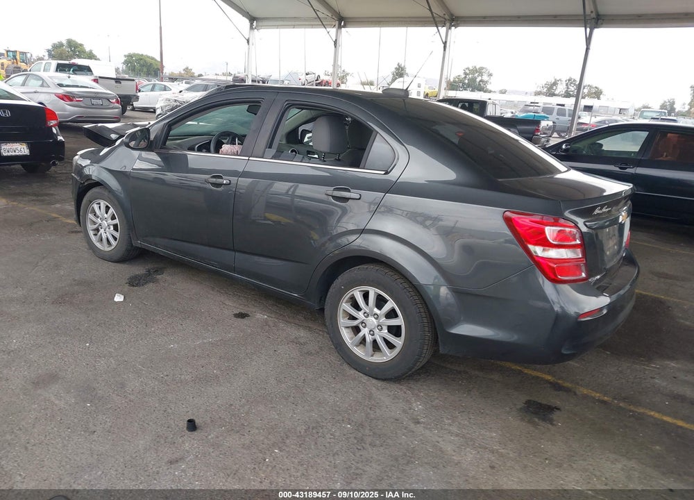 2018 CHEVROLET SONIC VIN: 1G1JD5SH2J4106168