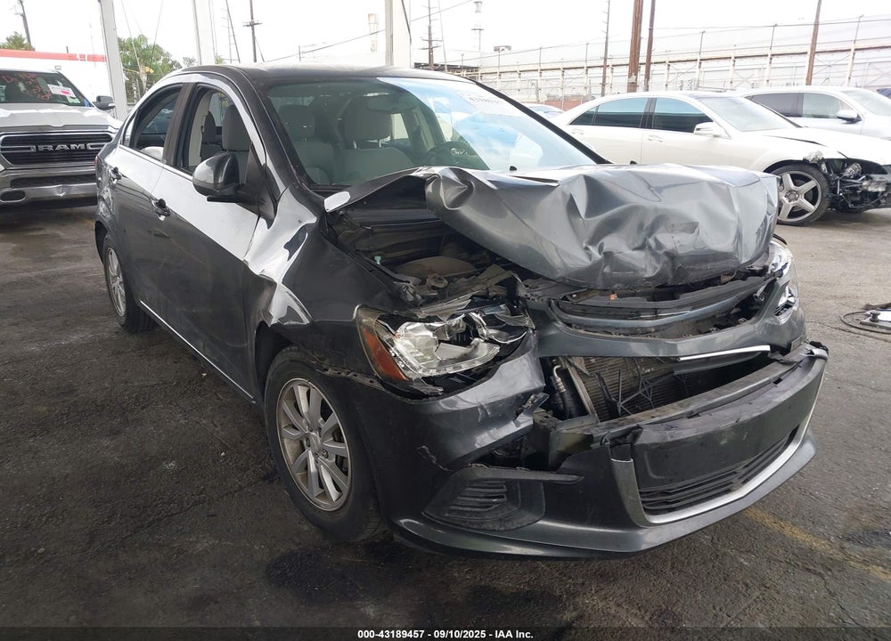 2018 CHEVROLET SONIC VIN: 1G1JD5SH2J4106168