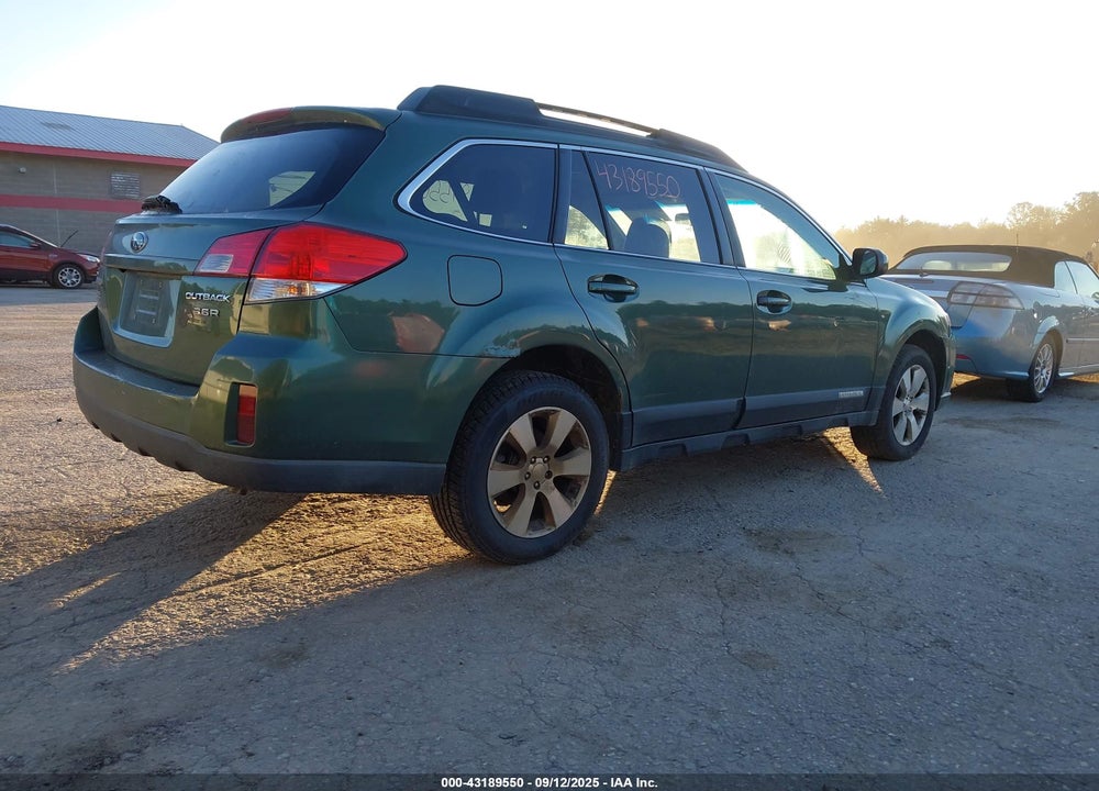 2010 SUBARU OUTBACK 3.6R LIMITED VIN: 4S4BRDLC9A2359232
