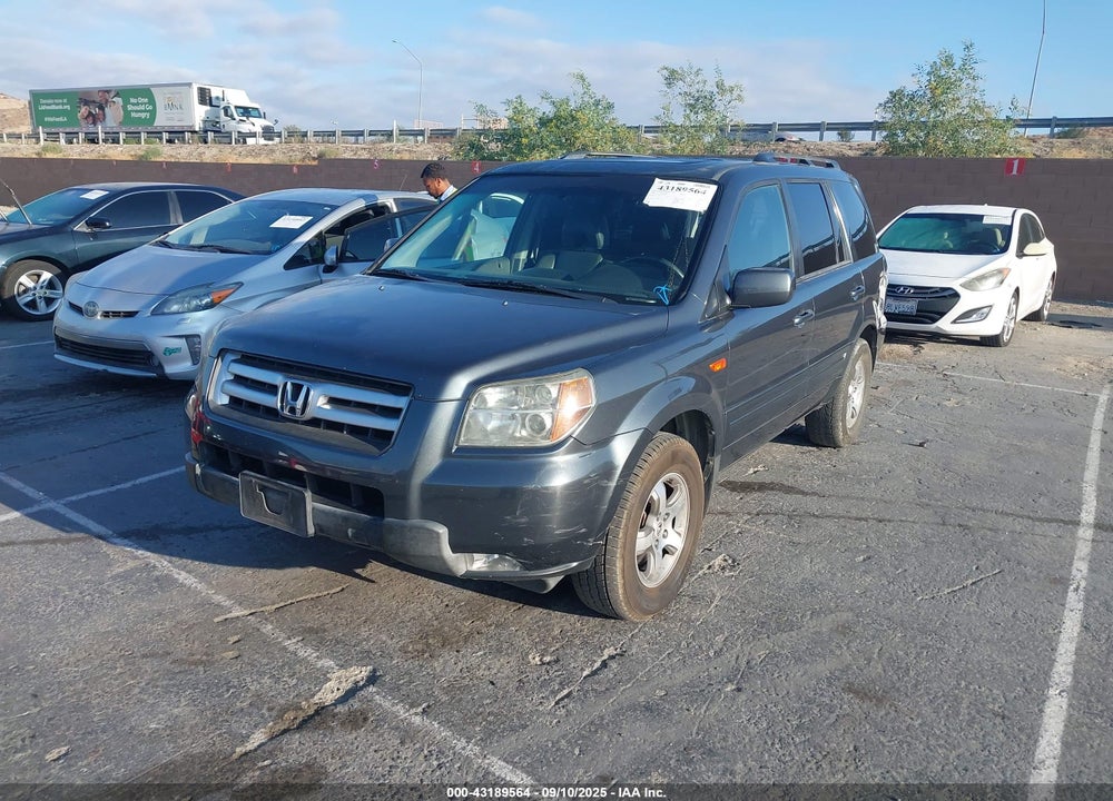 2006 HONDA PILOT EX-L VIN: 5FNYF28716B051662