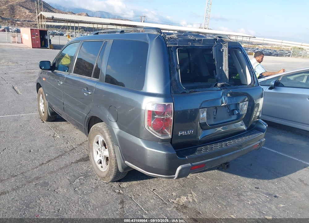 2006 HONDA PILOT EX-L VIN: 5FNYF28716B051662