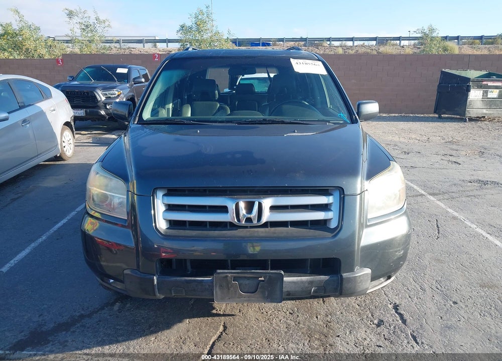 2006 HONDA PILOT EX-L VIN: 5FNYF28716B051662