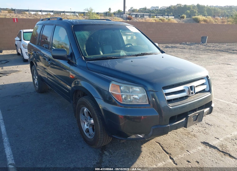 2006 HONDA PILOT EX-L VIN: 5FNYF28716B051662