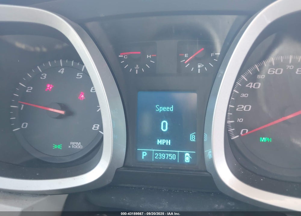 2010 CHEVROLET EQUINOX VIN: 2CNALBEW5A6329527