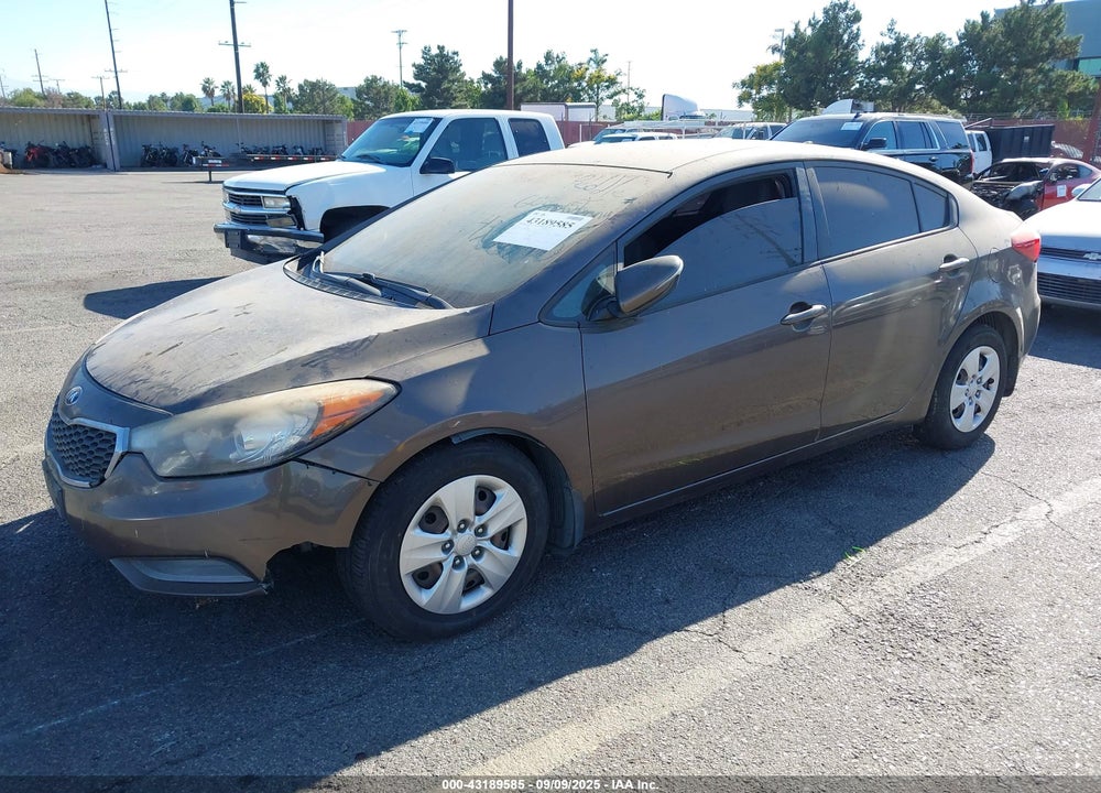 2015 KIA FORTE LX VIN: KNAFX4A69F5363969