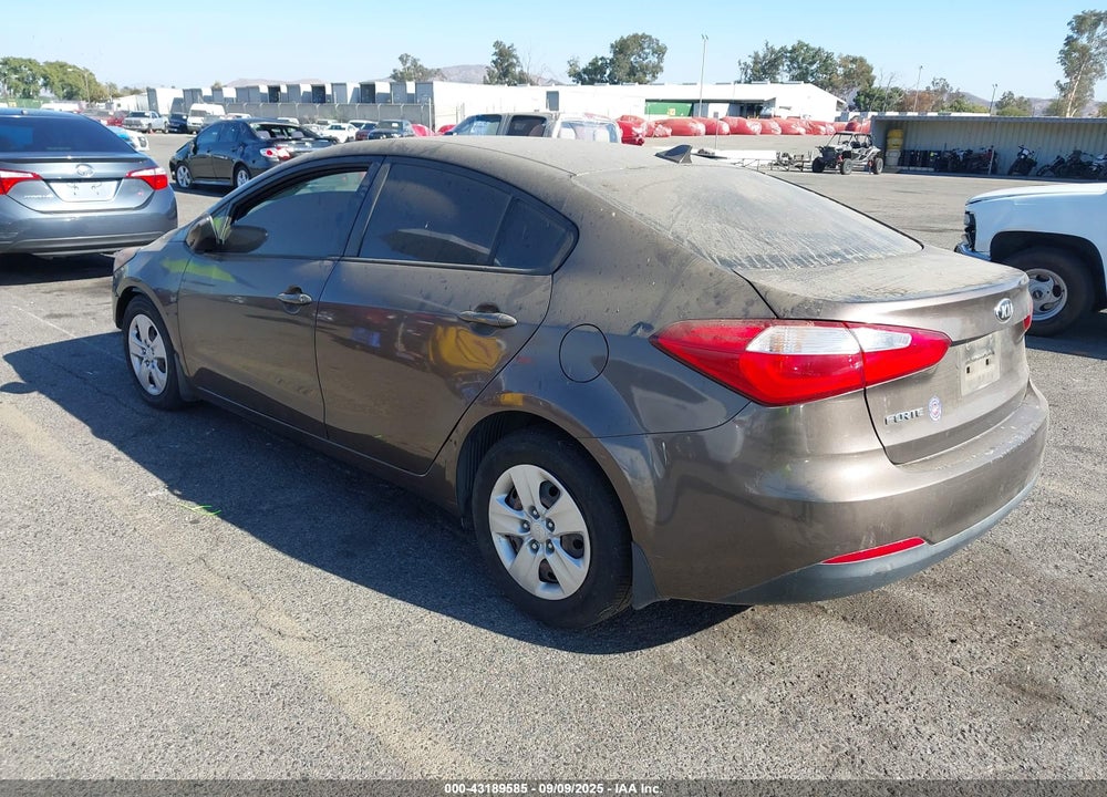 2015 KIA FORTE LX VIN: KNAFX4A69F5363969