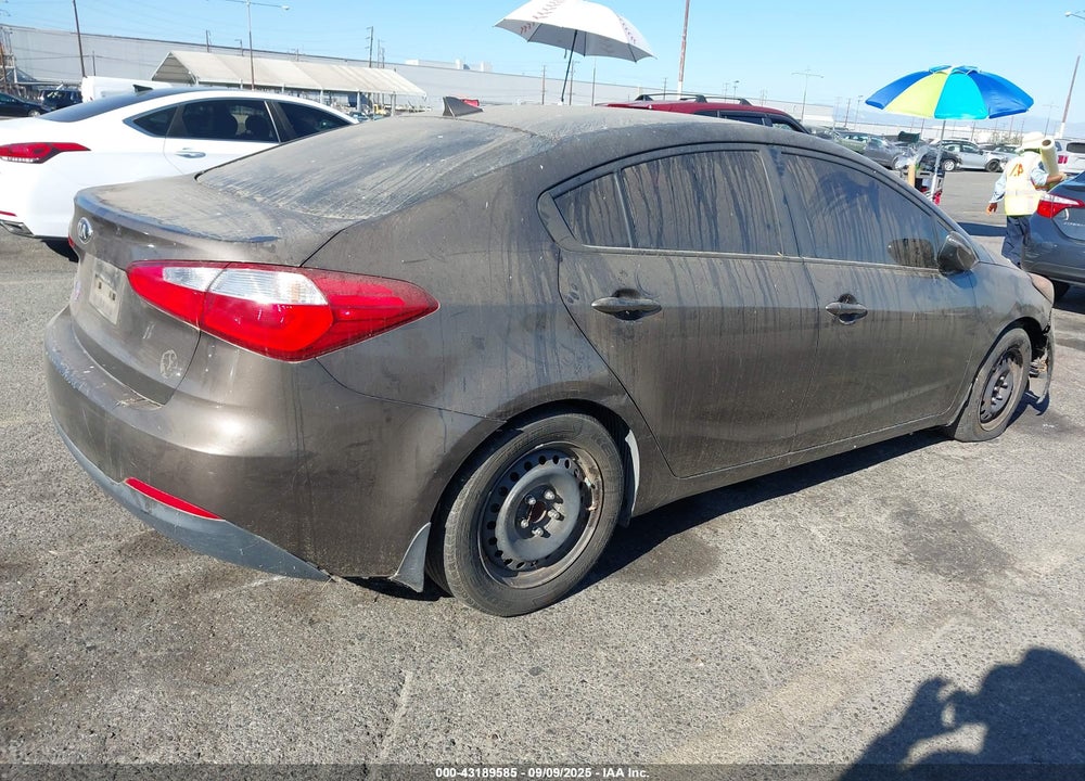 2015 KIA FORTE LX VIN: KNAFX4A69F5363969