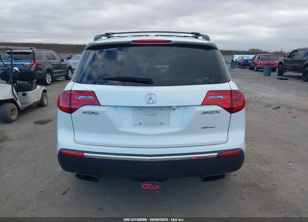 2012 ACURA MDX VIN: 2HNYD2H42CH511973