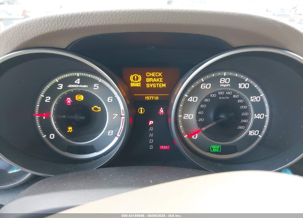 2012 ACURA MDX VIN: 2HNYD2H42CH511973