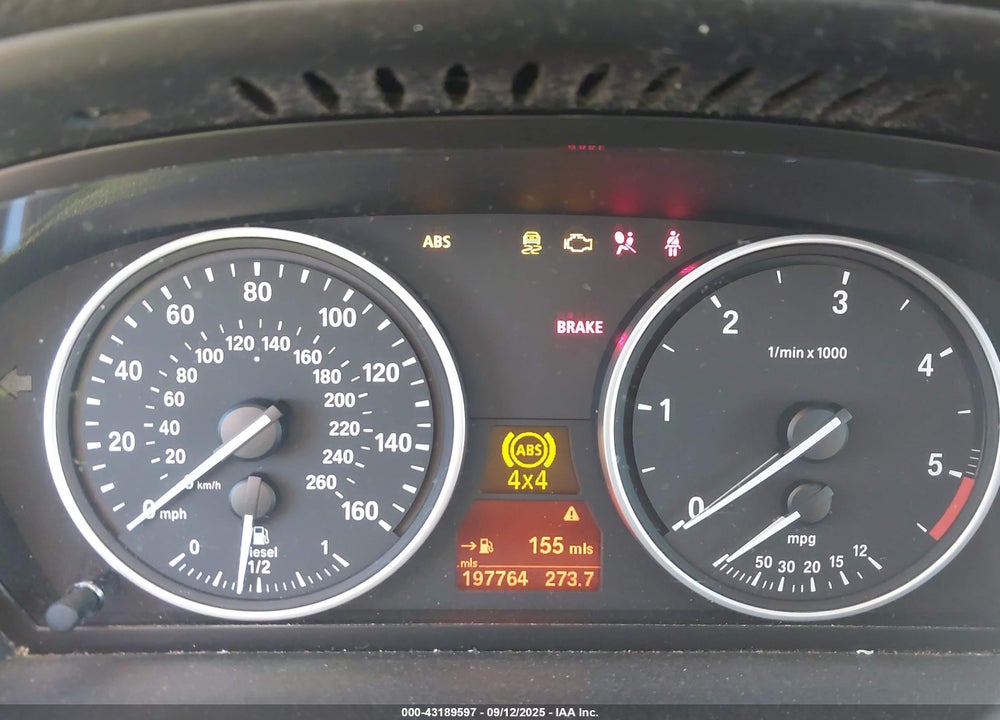 2011 BMW X5 VIN: 5UXZW0C50BL657720