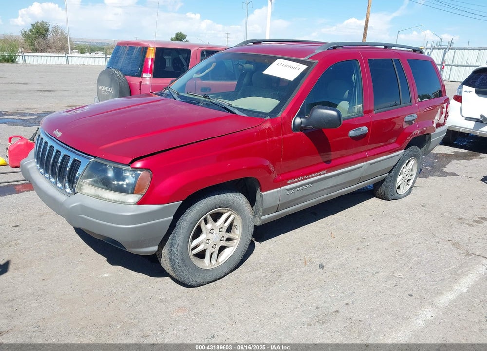 2002 JEEP GRAND CHEROKEE LAREDO VIN: 1J4GW48S62C297216