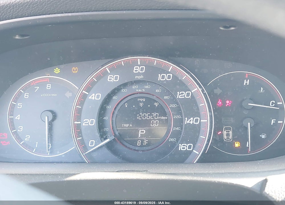 2013 HONDA ACCORD VIN: 1HGCT1B32DA019345
