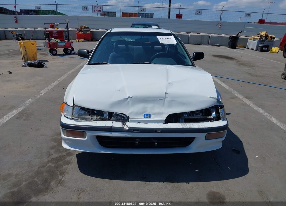 1992 ACURA INTEGRA RS VIN: JH4DA9345NS014374