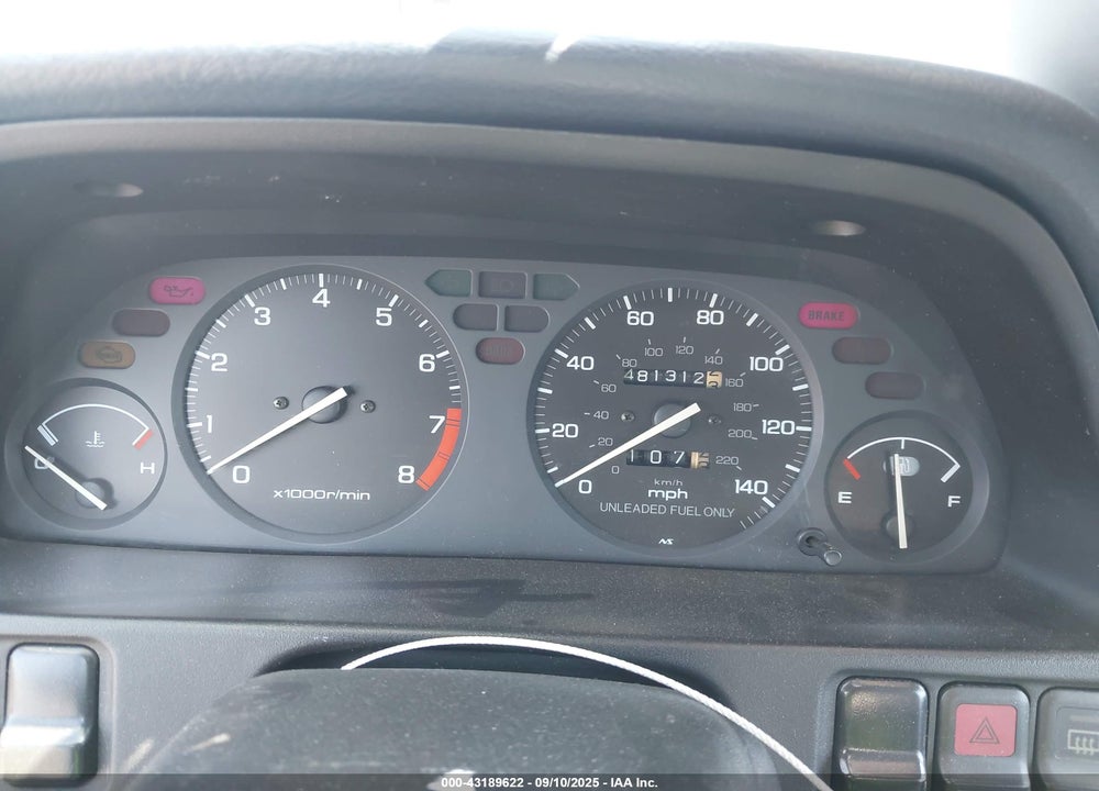 1992 ACURA INTEGRA RS VIN: JH4DA9345NS014374