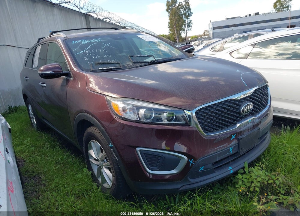 2017 KIA SORENTO 2.4L LX VIN: 5XYPG4A30HG213465