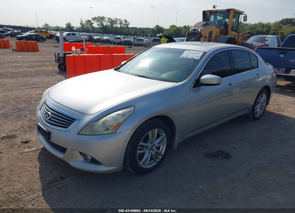 2013 INFINITI G37X VIN: JN1CV6AR3DM750038