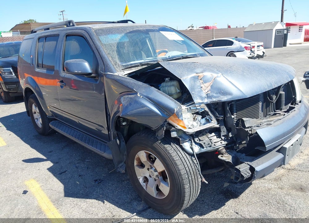 2006 NISSAN PATHFINDER SE VIN: 5N1AR18U36C645199