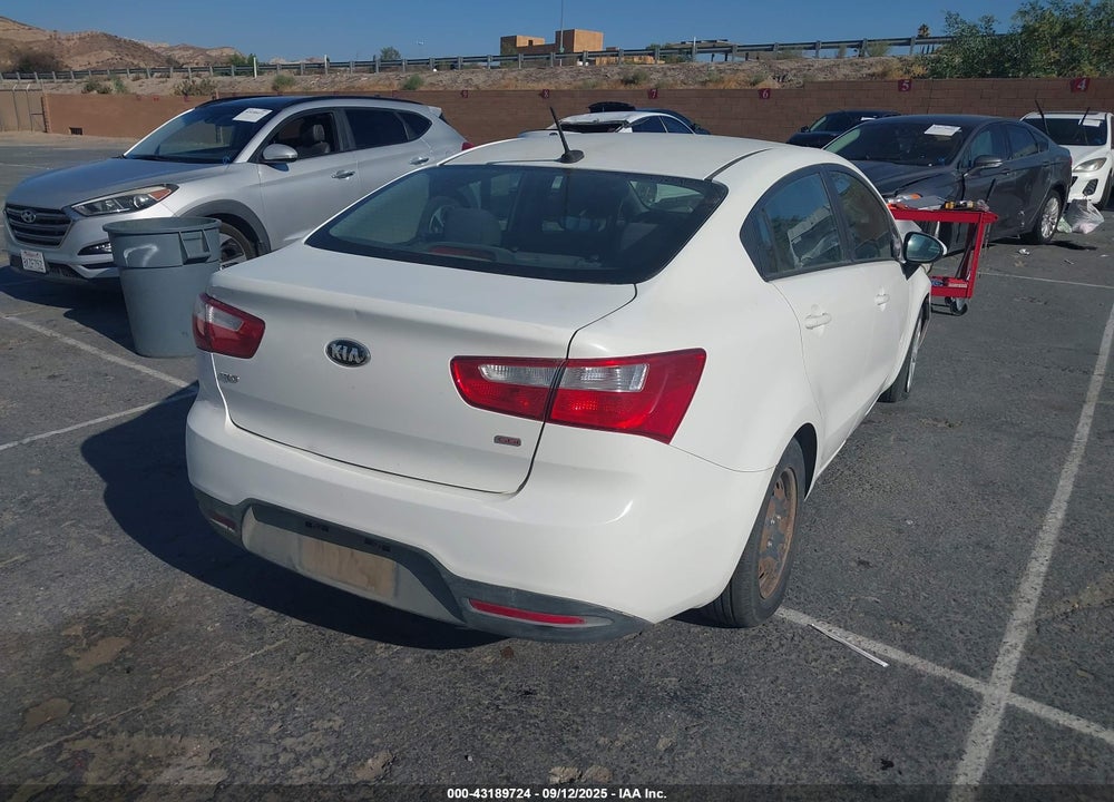 2014 KIA RIO VIN: KNADM4A3XE6345110