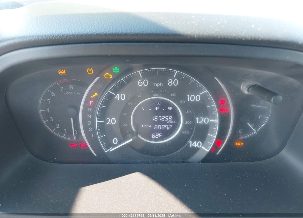 2014 HONDA CR-V EX VIN: 5J6RM4H59EL068168