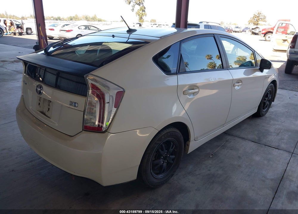 2012 TOYOTA PRIUS VIN: JTDKN3DU6C1483243
