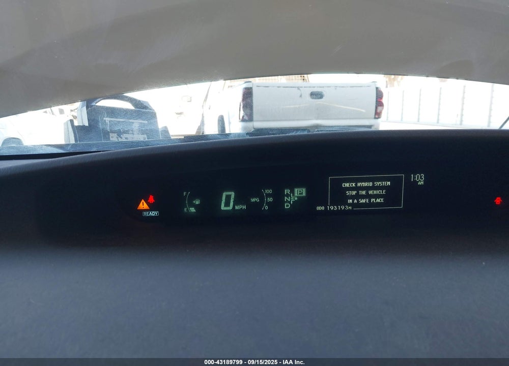 2012 TOYOTA PRIUS VIN: JTDKN3DU6C1483243
