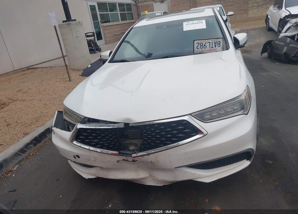 2018 ACURA TLX VIN: 19UUB2F59JA001395
