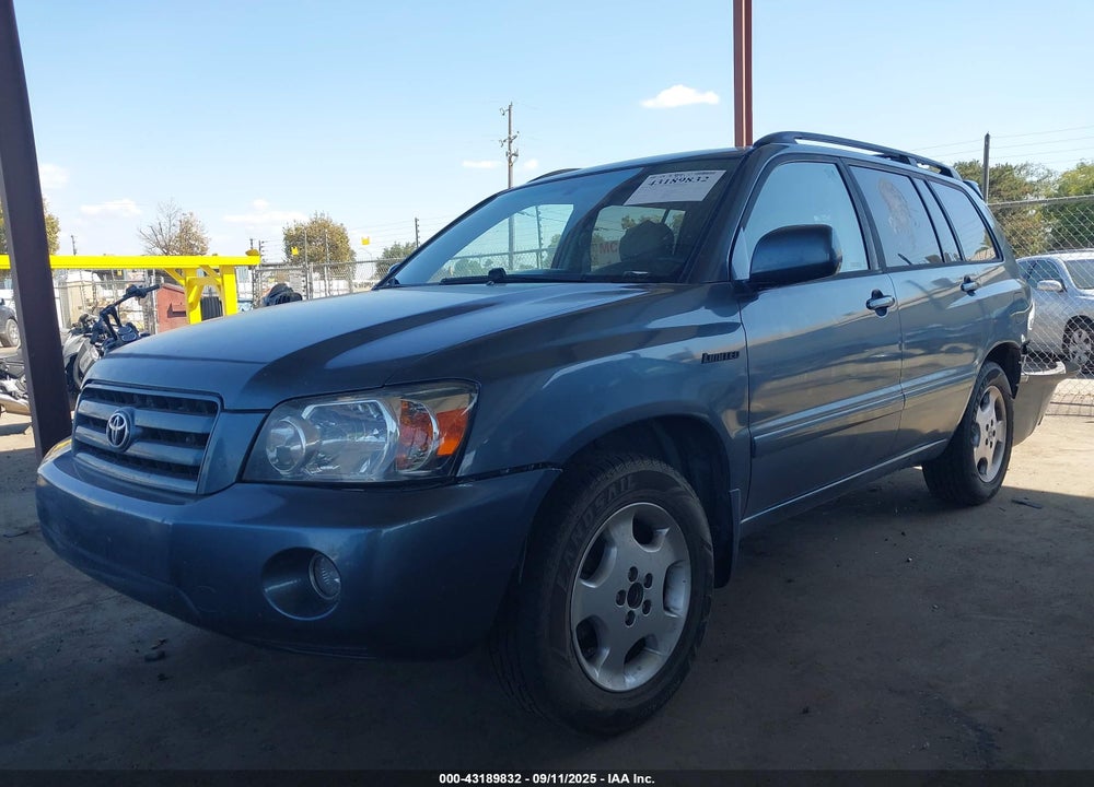 2004 TOYOTA HIGHLANDER LIMITED V6 VIN: JTEDP21A140028648
