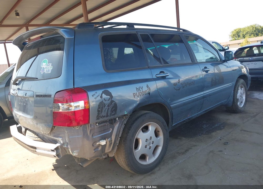 2004 TOYOTA HIGHLANDER LIMITED V6 VIN: JTEDP21A140028648