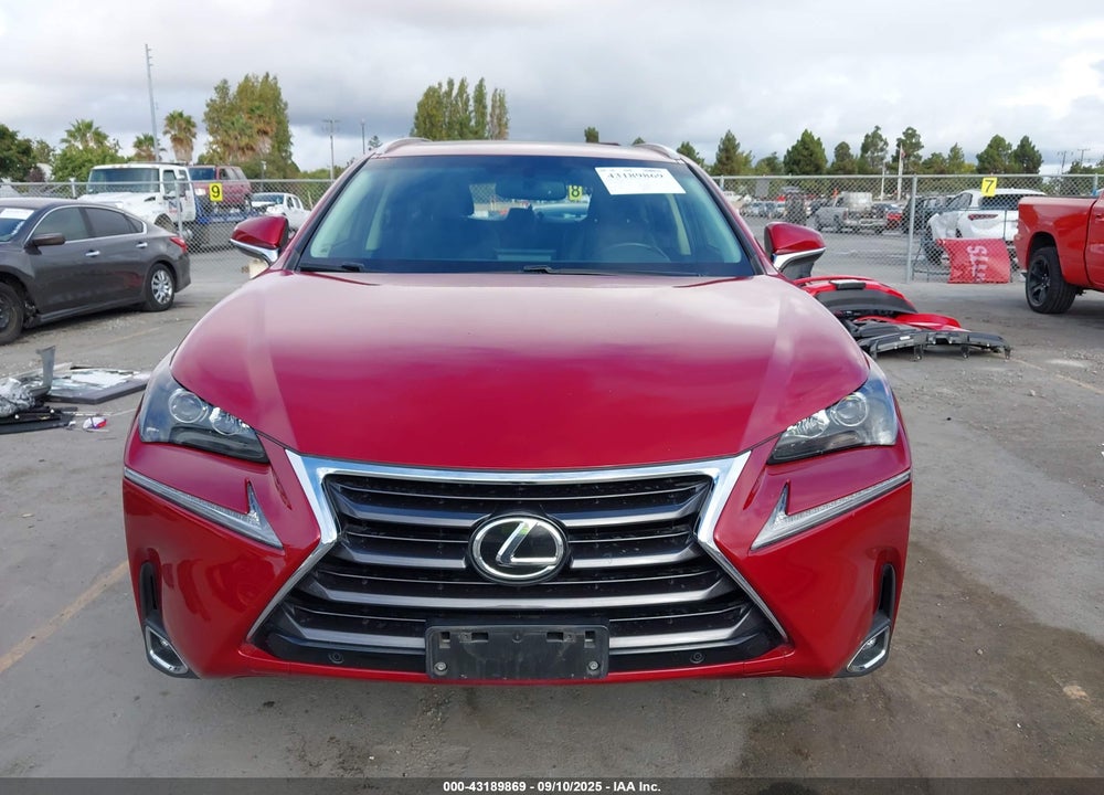 2017 LEXUS NX 200T VIN: JTJBARBZ9H2100696