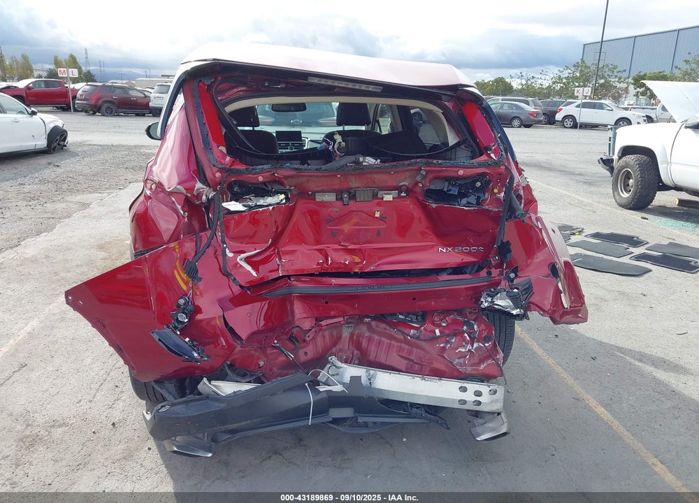 2017 LEXUS NX 200T VIN: JTJBARBZ9H2100696