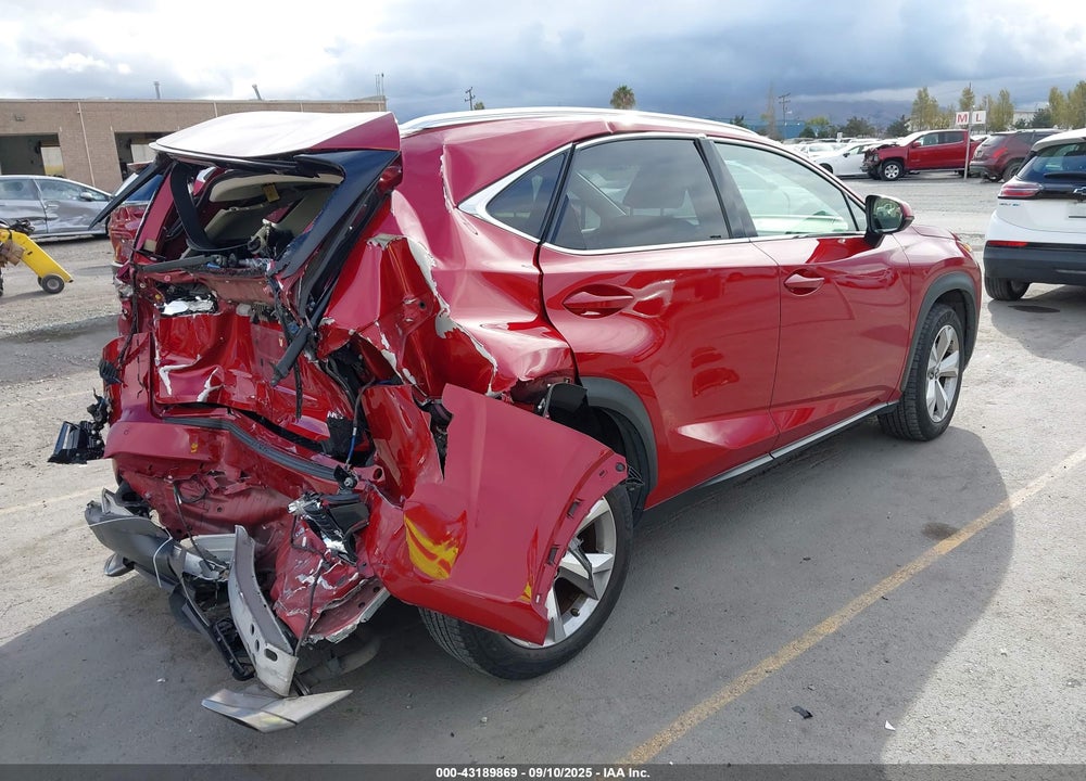 2017 LEXUS NX 200T VIN: JTJBARBZ9H2100696
