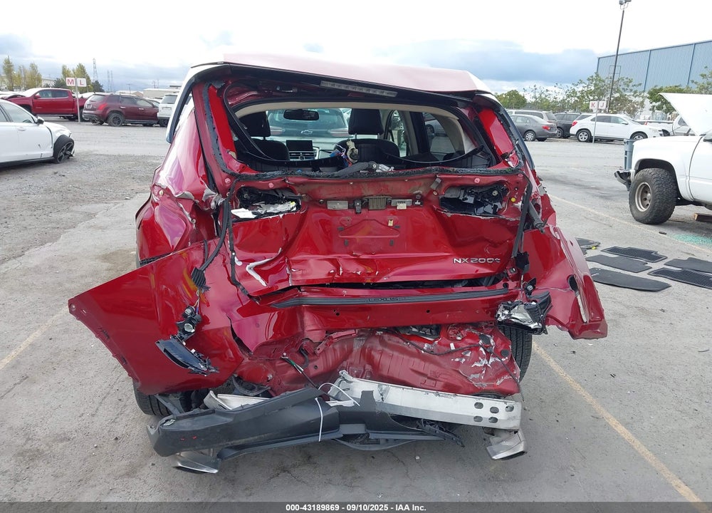 2017 LEXUS NX 200T VIN: JTJBARBZ9H2100696