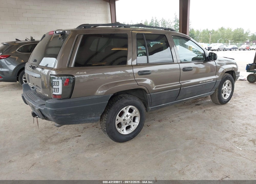 2000 JEEP GRAND CHEROKEE LAREDO VIN: 1J4GW48NXYC194433