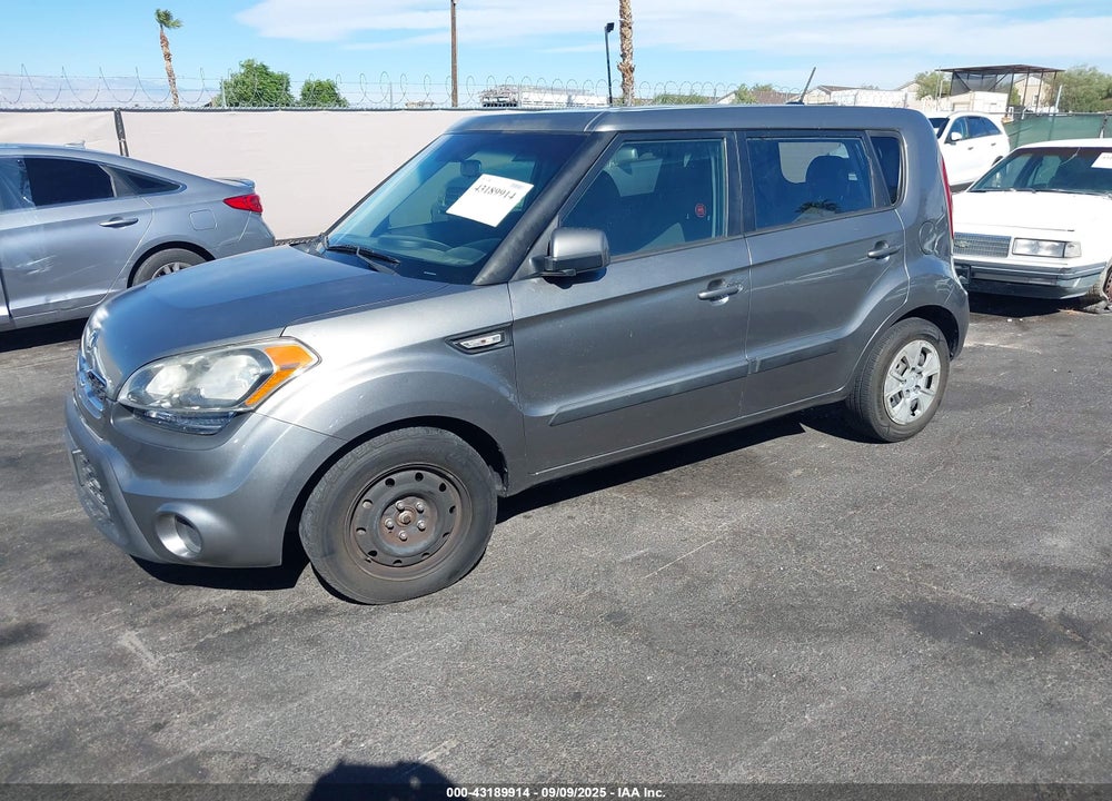 2013 KIA SOUL VIN: KNDJT2A57D7567613