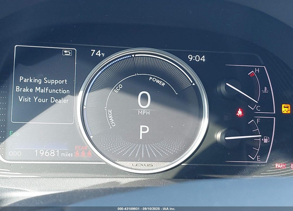 2023 LEXUS ES 300H VIN: 58ADA1C13PU034448