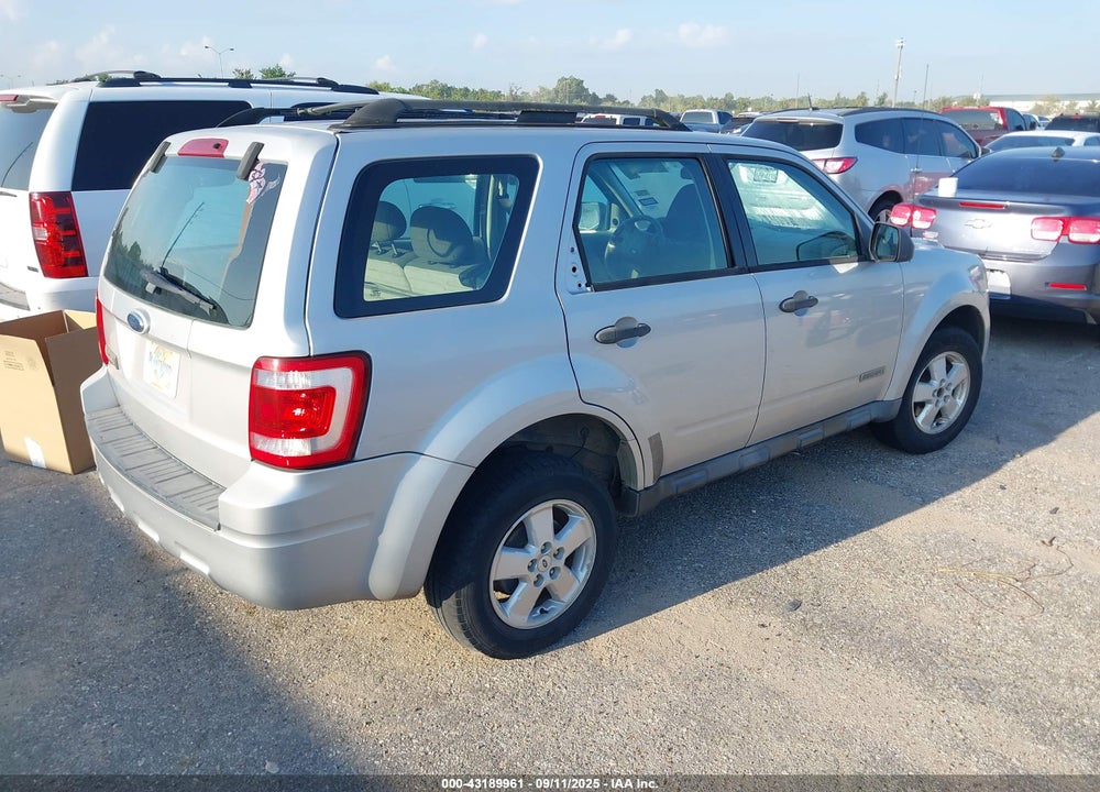 2008 FORD ESCAPE XLS/XLS MANUAL VIN: 1FMCU02Z28KA68048