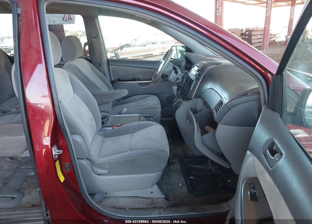 2009 TOYOTA SIENNA VIN: 5TDZK23CX9S288655