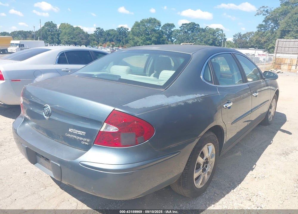 2006 BUICK LACROSSE CX VIN: 2G4WC582161241823