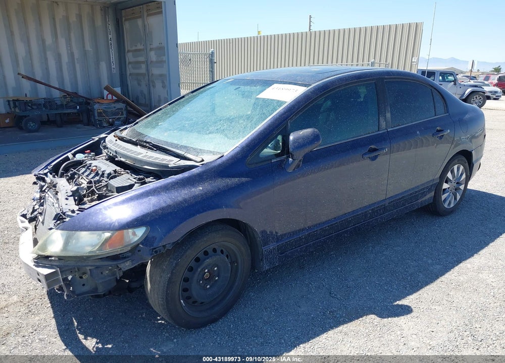 2009 HONDA CIVIC VIN: 2HGFA16839H501050