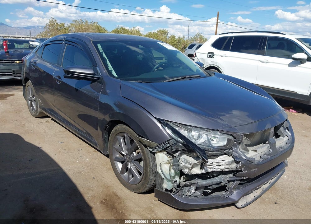 2020 HONDA CIVIC EX VIN: 19XFC1F35LE025478