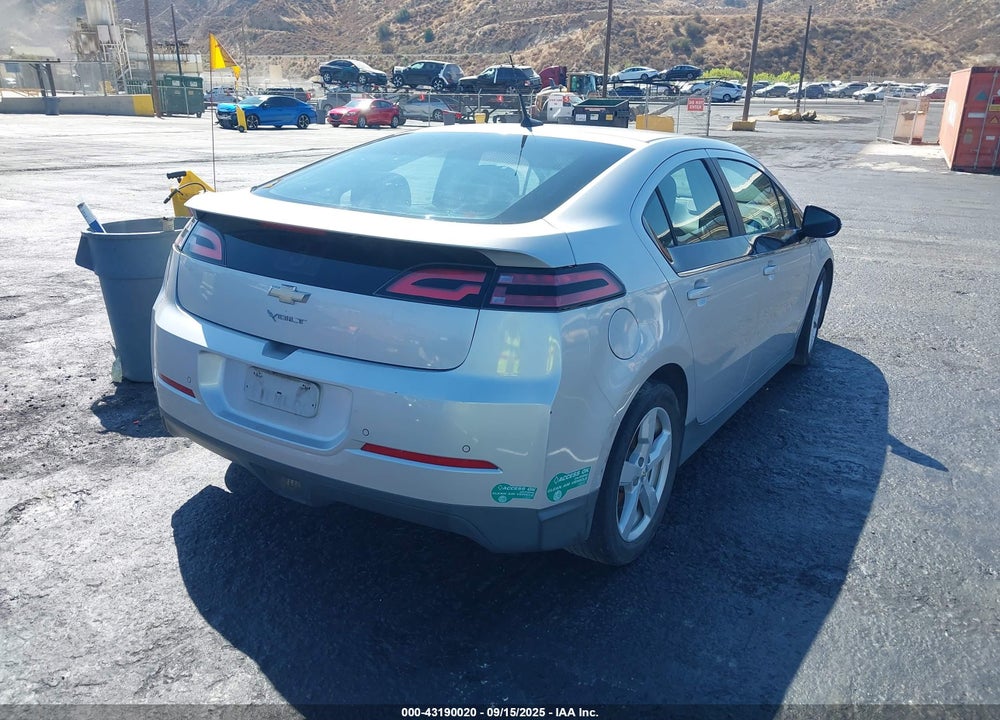 2014 CHEVROLET VOLT VIN: 1G1RE6E4XEU162167