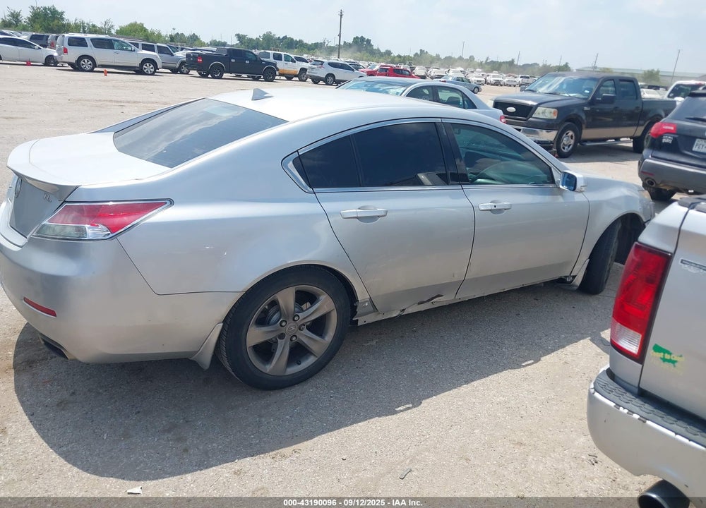 2012 ACURA TL VIN: 19UUA8F72CA013365