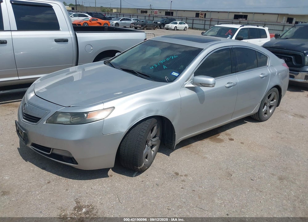 2012 ACURA TL VIN: 19UUA8F72CA013365