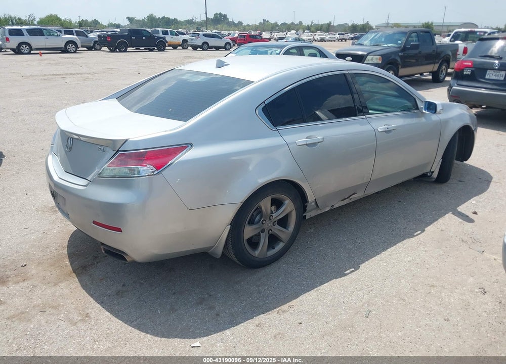 2012 ACURA TL VIN: 19UUA8F72CA013365